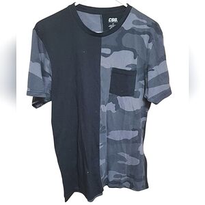 Camo Grey Black Tee